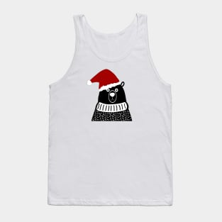 Santa Bear Tank Top